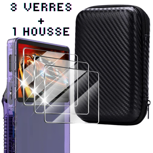 Housse Rigide + Verre Trempé